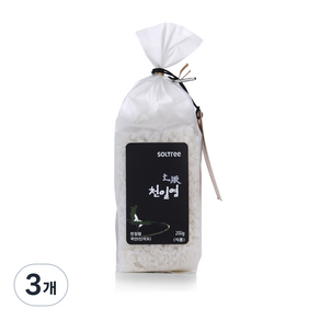 솔트리 토판 천일염, 200g, 3개