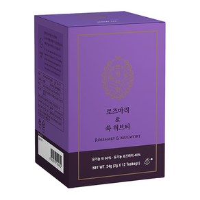 보향다원 유기농 로즈마리 쑥차, 2g, 12개입, 1개