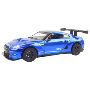 레프리카 1/16 닛산 GT-R 무선조종 자동차 RC (MXT113878BL), 블루, 1개