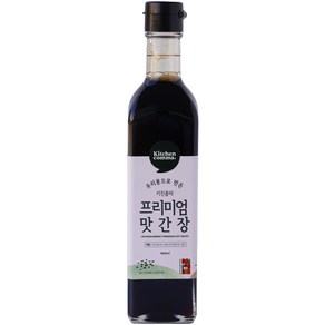 키친콤마 우리콩으로 만든 키친콤마 프리미엄 맛간장, 1개, 460ml