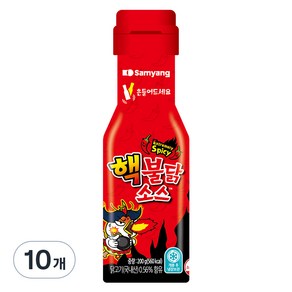 삼양 핵불닭소스, 200g, 10개