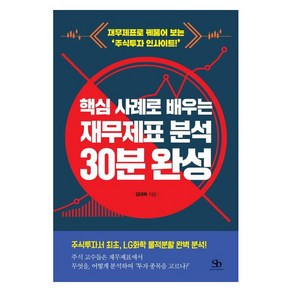 핵심 사례로 배우는 재무제표 분석 30분 완성:재무제표로 꿰뚫어 보는 ‘주식투자 인사이트!’