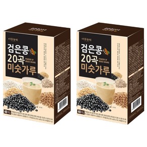 다농원 검은콩 20곡 미숫가루, 800g, 2개