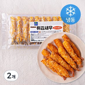 면사랑 프리미엄 튀김새우 40% (냉동), 300g, 2개