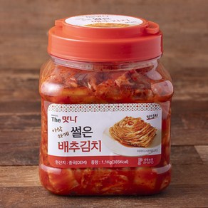 인우 더맛나 썰은 배추김치, 1.1kg, 1개