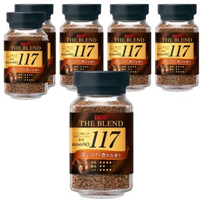 유씨씨 더 블랜드 117 인스턴트 커피, 90g, 1개입, 6개