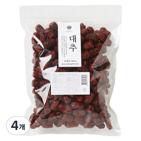 몸애조화 대추, 4개, 500g