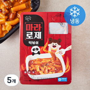 서울마님 마라로제 떡볶이 (냉동), 280g, 5개