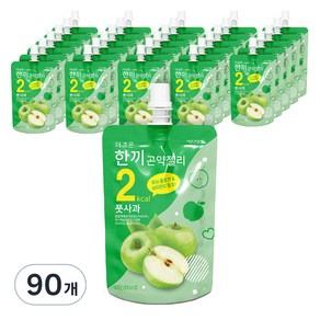 더존건강 더 조은 한끼곤약젤리 풋사과, 150ml, 90개