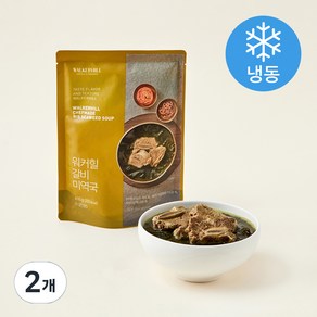 워커힐호텔 갈비 미역국 (냉동), 600g, 2개
