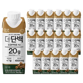 더단백 드링크 커피 A, 250ml, 18개