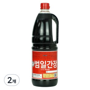 범일 간장, 1.7L, 2개