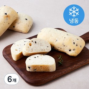 곰곰 이탈리아식 올리브 치아바타 (냉동), 500g, 6개