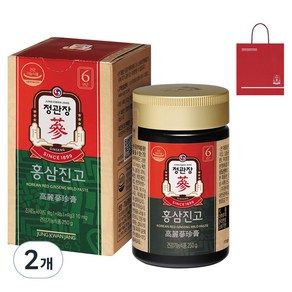 정관장 홍삼진고 + 쇼핑백, 250g, 2개