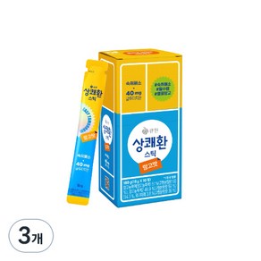 큐원 컨디션 회복 상쾌한 숙취 해소제 스틱형, 180g, 3개