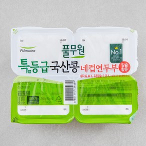 풀무원 특등급 국산콩 네컵연두부, 360g, 1개