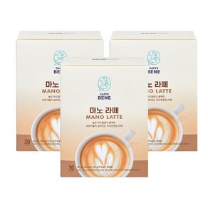 카페베네 마노라떼, 14.5g, 30개입, 3개