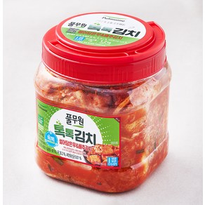 풀무원 톡톡 썰어담은 무 & 배추김치, 1.2kg, 1개