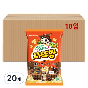 삼양 사또밥 스낵, 67g, 20개