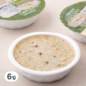 섬죽 닭녹두죽 (냉장), 300g, 6입