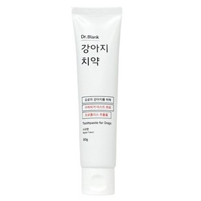 닥터블랭크 강아지 바르는 치약 사과향, 80g, 1개