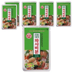 오뚜기 와사비분, 300g, 6개