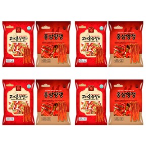 일광제과 홍삼양갱 250g + 고려홍삼젤리 280g, 530g, 4세트