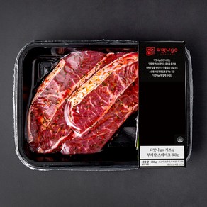 다맛나go 시즈닝 부채살 스테이크 (냉장), 350g, 1개