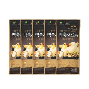 건강한맛미간 한방약재 삼계탕 준비재료, 100g, 5개