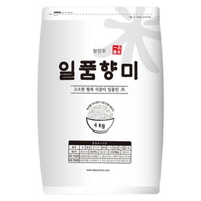 일품향미 향진주 쌀 상등급, 4kg, 1개