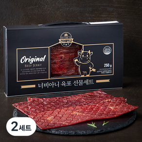 건어물학교 너비아니 육포 선물세트, 250g, 2세트