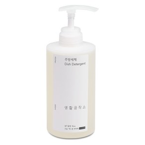 생활공작소 주방세제 쌀뜨물향, 500ml, 1개