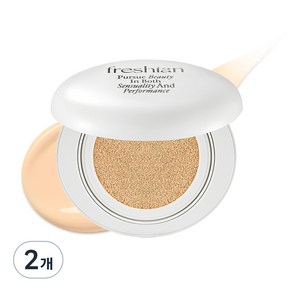 feshian 에그라이크 쿠션 12g, 203호 MEDIUM BEIGE, 2개