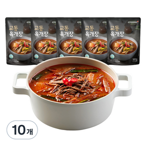 교동 육개장, 500g, 10개