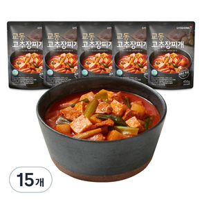 교동 고추장찌개, 450g, 15개