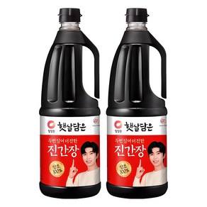 햇살담은 두번달여더진한 진간장, 1.7L, 2개