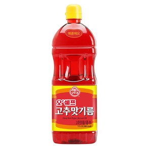 오뚜기 오쉐프 고추맛기름, 1.5L, 1개