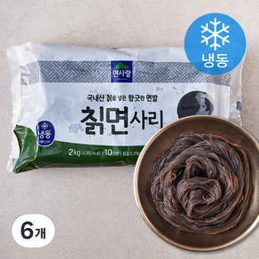 면사랑 칡면사리 10인분 (냉동), 2kg, 6개