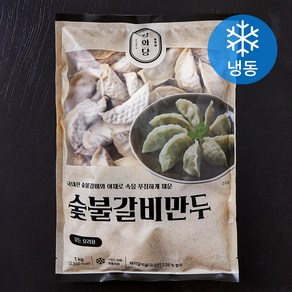 창화당 숯불갈비만두 (냉동), 1kg, 1개