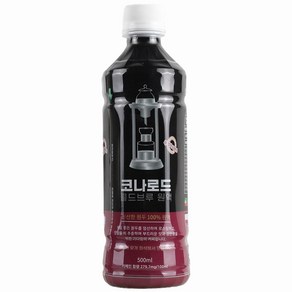 코나로드 콜드브루 원액 에티오피아 예가체프 더치커피, 500ml, 1개입, 1개, 500ml