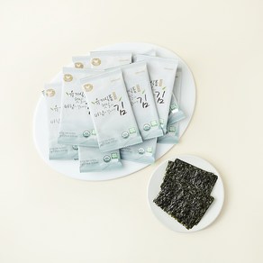만전김 유기 햇살과 바람이 길러낸 무가미 김, 2g, 16개
