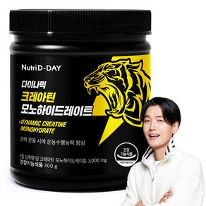 뉴트리디데이 다이나믹 크레아틴 모노하이드레이트, 300g, 1개