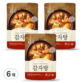 참스토리 감자탕, 1kg, 6개