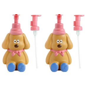 브런치브라더 찰리 디스펜서 용기, 2개, 브라운