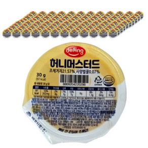 델링 허니 머스터드, 100개, 30g