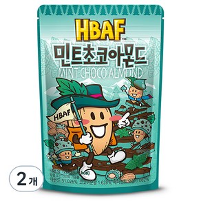 바프 민트초코 아몬드, 120g, 2개