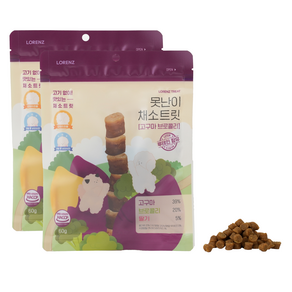 로렌츠 강아지 못난이 채소트릿, 고구마, 2개, 60g