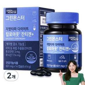 그린몬스터 지방타파 다이어트 칼로아웃 잔티젠+