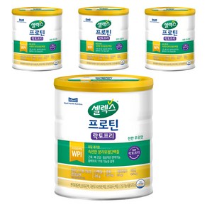 셀렉스 프로틴 락토프리 파우더, 570g, 4개