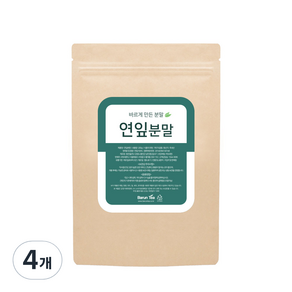 바른티 연잎 분말, 200g, 4개